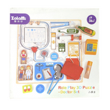 Pretend Play Toy: Doctor Set - Role Play 3D Puzzle