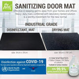Stayfresh Canada Disinfecting Bundle (Indutrial Grade Disinfecting Floor Mat + Drying Mat + 1 Gallon Antibacterial Floor Solution)