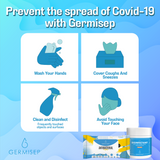 Germisep Antibacterial Wipes - 10 sheets/pack