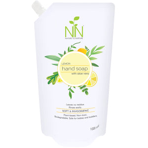 Nature to Nurture Hand Soap with Aloe Vera - 1000ml Refill Pouch