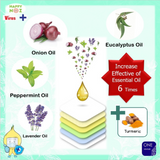 Happy Noz Organic Onion Sticker: Virus + (6s) - Limited Edition - Dino design