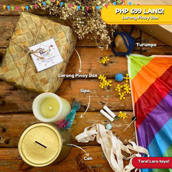 MOLLY AND CIAN'S CRAFT BOX - LARONG PAMBATANG PINOY