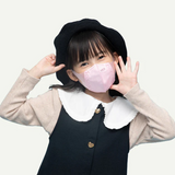 Meo X Disposable Mask for Kids (3pcs per pack-ALL PINK)