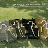 New Earth EcoCraft Washable Paper Bag - Medium - Olive