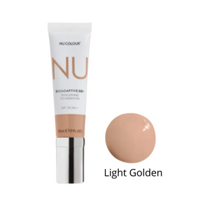 Nu Colour Bioadaptive BB+ Skin Loving Foundation 3.3 (Light Golden) - 30ml