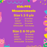 Personal Protective Equipment (PPE) - Toddlers and Kids