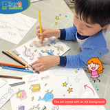 Play Plearn Kid A3 Coloring Sticker