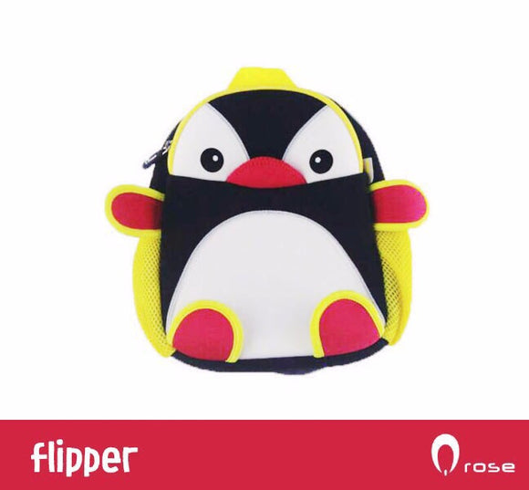 Qrose Pet Backpack: Flipper The Red-Nosed Penguin