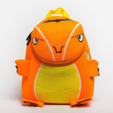 Qrose Pet Backpack: T-bone The Orange Dino