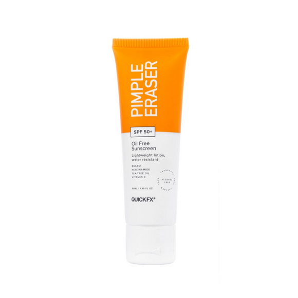 QUICKFX Pimple Eraser Oil Free Sunscreen - SPF 50+ (50ml)