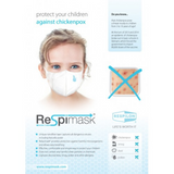 Respimask Nano Fiber Anti Viral Face Mask - Kids (3pcs/pack)