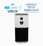 UV Care Super Plasma Air Pro With Medical-Grade H14 HEPA Filter & UV Care Virux Patented Technology - Instantly Kills 99.97% SARS-coV-2