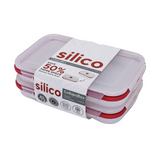 Silico CollapsiBox - X Large - Set of 2 - 1200ml (Clear)