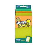 Sponge Daddy Dual-Sided Sponge + Scrubber