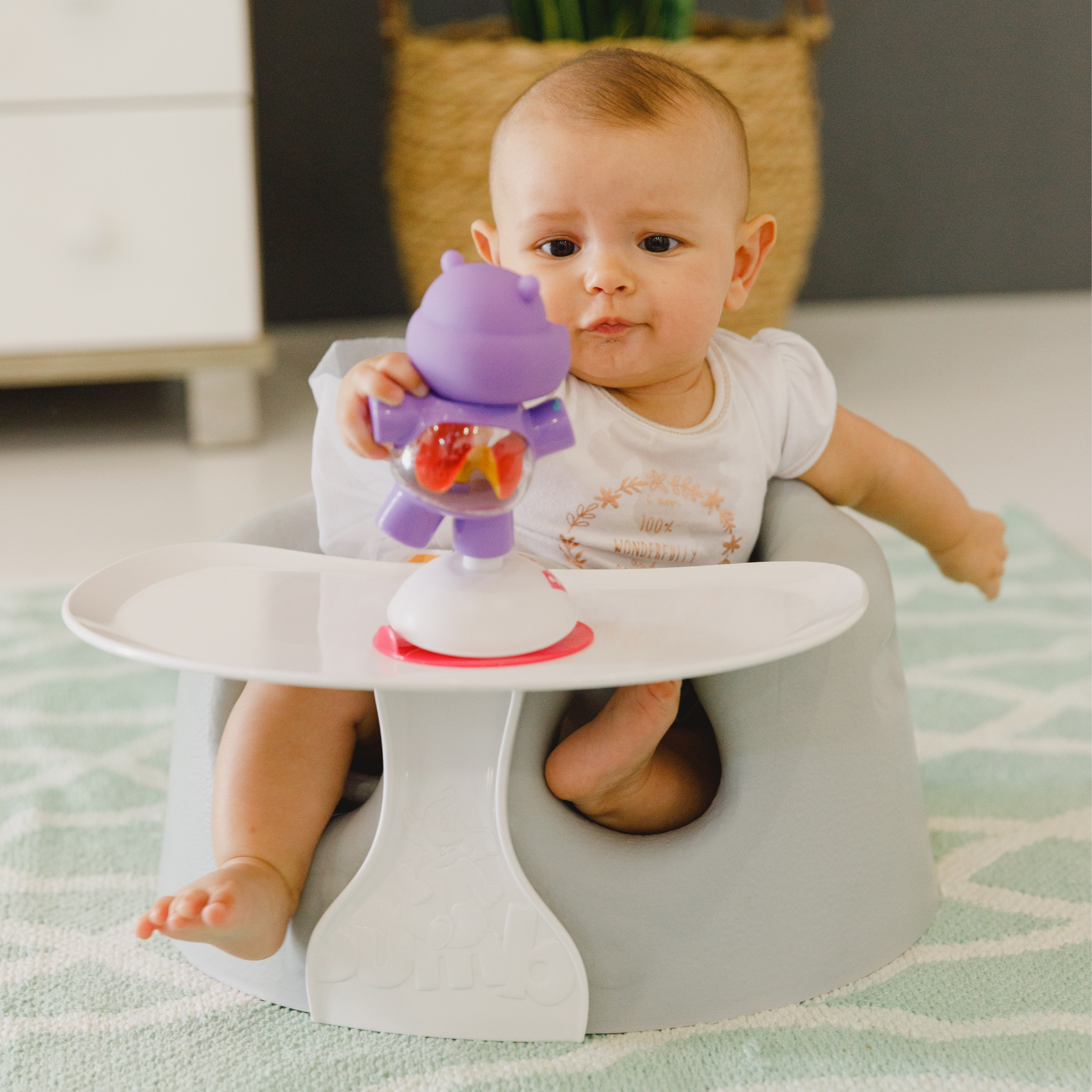 Bumbo sales with toys