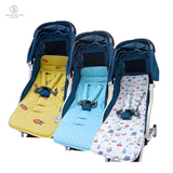 Swaddies Universal Reversible Stroller Pads with Strap Covers