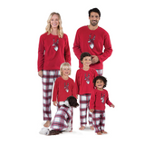 The Clean Room Christmas Family Matching PJs: Plaid