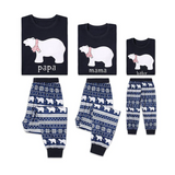 The Clean Room Christmas Family Matching PJs: Snow Bear