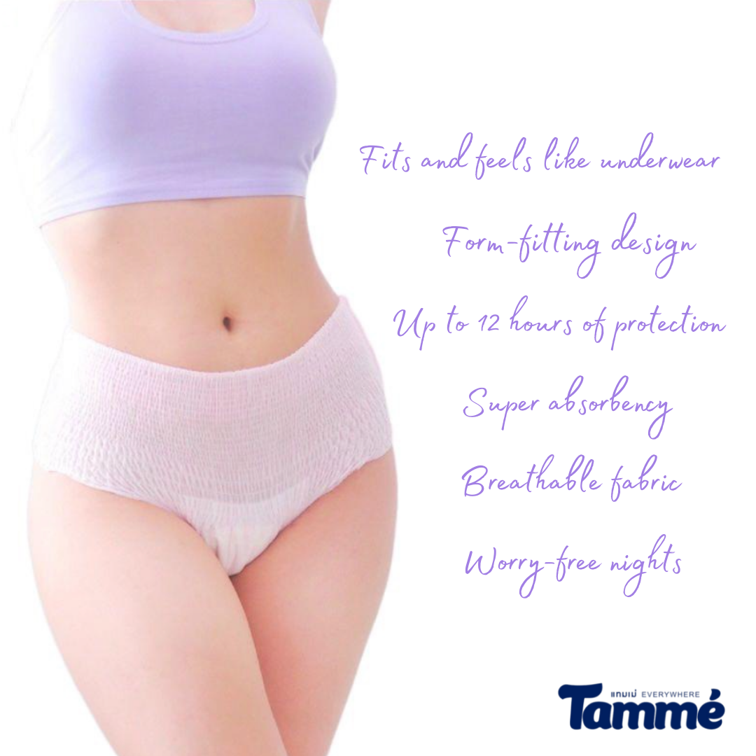Tammè Menstrual Post Maternity Diaper Panty - Medium – NATURALLYBABYPH CO.