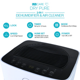 UV Care Dry Pure 2-in-1 Dehumidifier & Air Cleaner: 20L