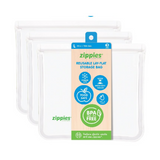 Zippies Reusable Lay Flat Storage Bags - 3-Bag Set
