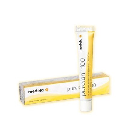 Medela PureLan 100 Lanolin Cream - For Sore Nipples - 7g