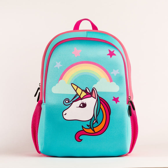 Qrose Academy Series: Rainbow Unicorn Backpack